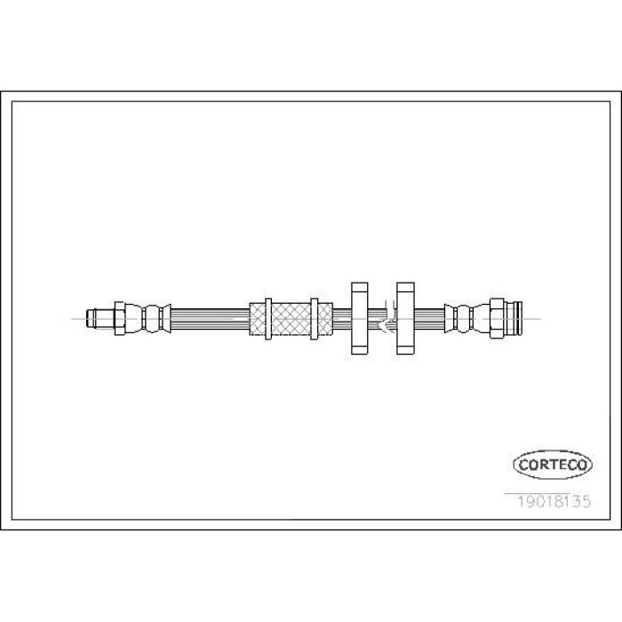 Corteco 19018135 Bremsschlauch