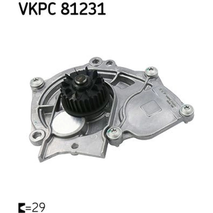 Wasserpumpe VKPC 81231 Wasserpumpe VKPC 81231