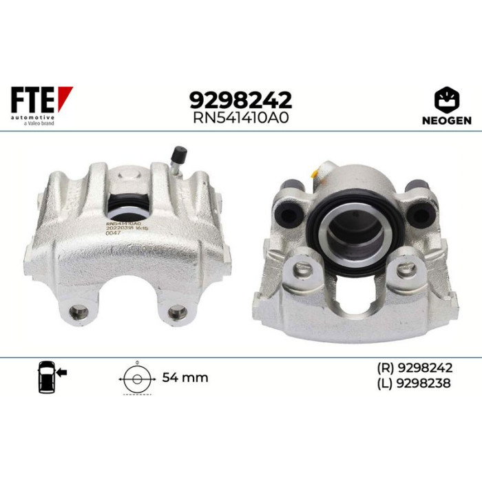 FTE 9298242 Bremssattel NEOGEN FTE 9298242 Bremssattel NEOGEN