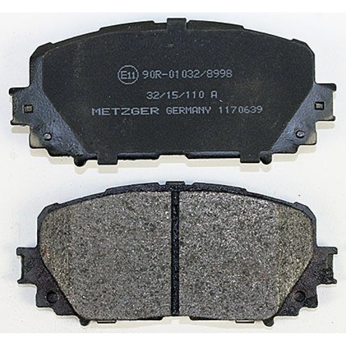 Metzger 1170639 Bremsbelagsatz, Scheibenbremse Metzger 1170639 Bremsbelagsatz, Scheibenbremse