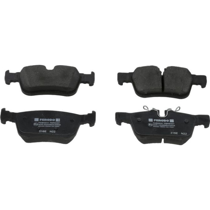 Ferodo FDB5241 Bremsbelagsatz, Scheibenbremse PREMIER ECO FRICTION Ferodo FDB5241 Bremsbelagsatz, Scheibenbremse PREMIER ECO FRICTION
