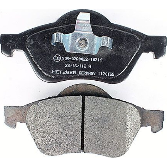 Metzger 1170155 Bremsbelagsatz, Scheibenbremse Metzger 1170155 Bremsbelagsatz, Scheibenbremse