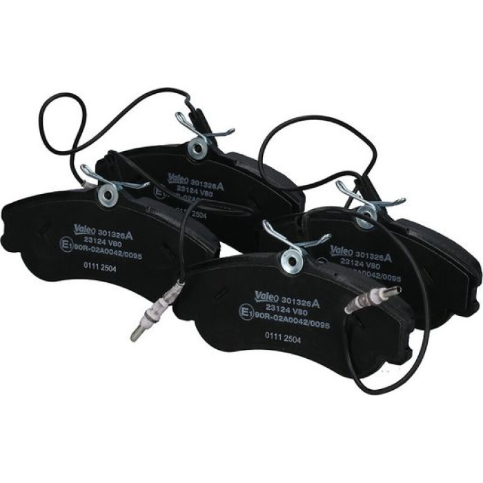 Valeo 301326A Bremsbelagsatz, Scheibenbremse EXPERT