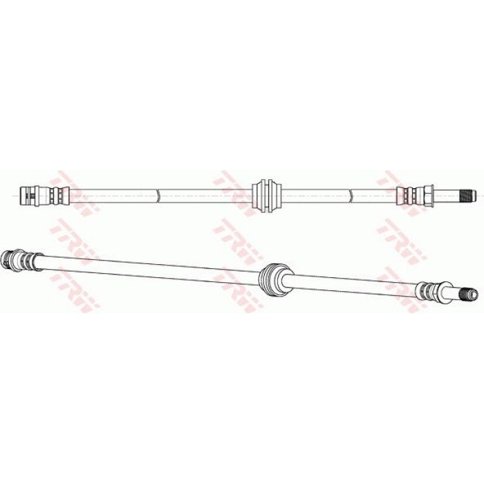 TRW PHB647 Bremsschlauch TRW PHB647 Bremsschlauch