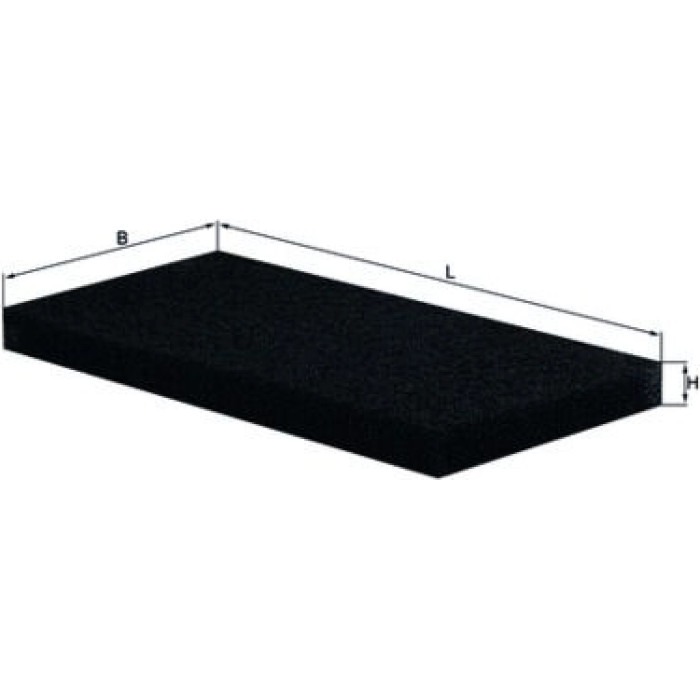 Knecht LAP 15 Filter, Innenraumluft Knecht LAP 15 Filter, Innenraumluft