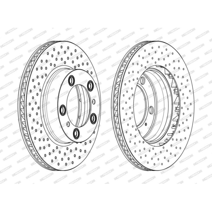 Ferodo DDF2027LC-1 Bremsscheibe PREMIER Ferodo DDF2027LC-1 Bremsscheibe PREMIER
