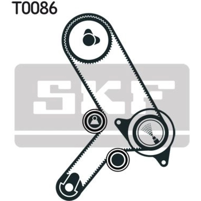 SKF VKMA 02169 Zahnriemensatz