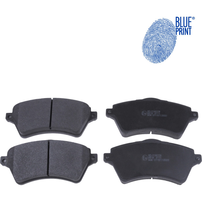 Blue Print ADJ134228 Bremsbelagsatz, Scheibenbremse