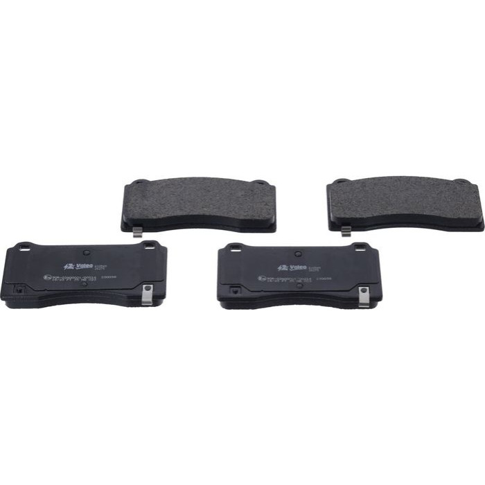Valeo 610549 Bremsbelagsatz, Scheibenbremse E-PERFORMANCE