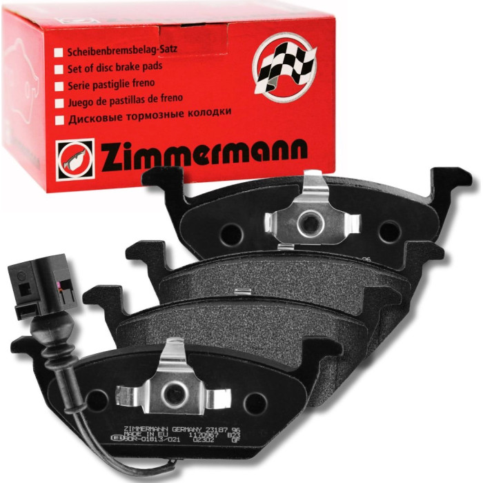 ZIMMERMANN 23131.195.1 Bremsbeläge inkl. Verschleißwarnkontakt