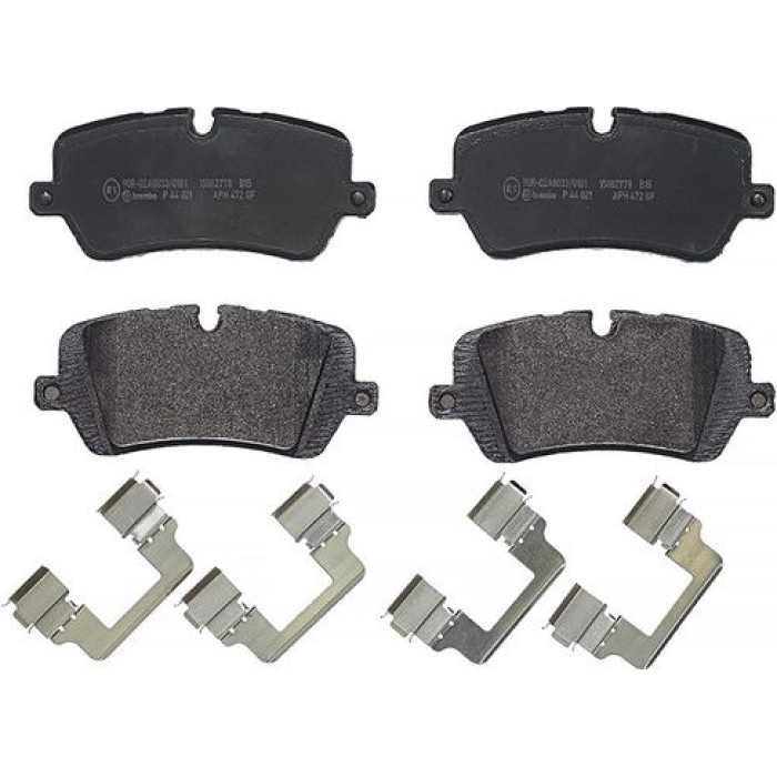 Brembo P 44 021 Bremsbelagsatz, Scheibenbremse PRIME LINE Brembo P 44 021 Bremsbelagsatz, Scheibenbremse PRIME LINE