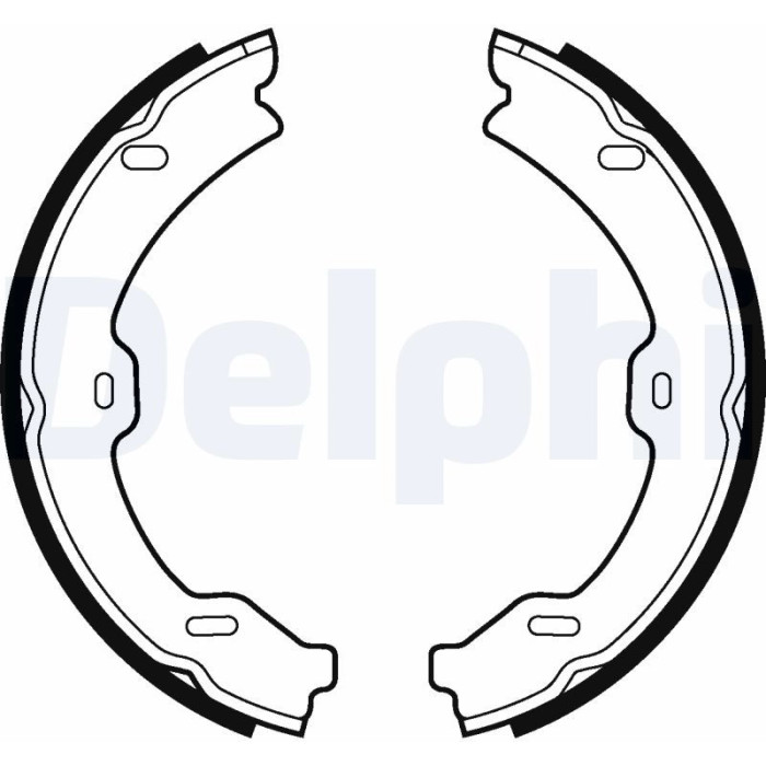 Delphi LS2040 Bremsbackensatz, Feststellbremse Delphi LS2040 Bremsbackensatz, Feststellbremse