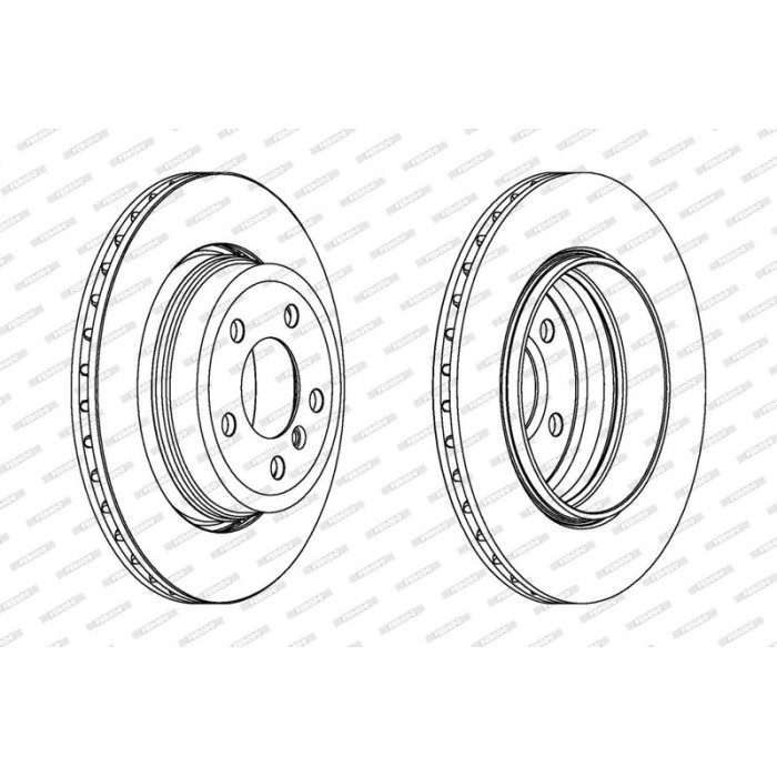 Ferodo DDF1297C-1 Bremsscheibe PREMIER Ferodo DDF1297C-1 Bremsscheibe PREMIER