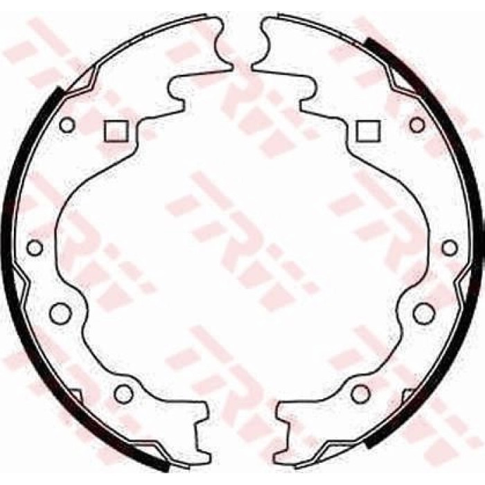 TRW GS8523 Bremsbackensatz TRW GS8523 Bremsbackensatz