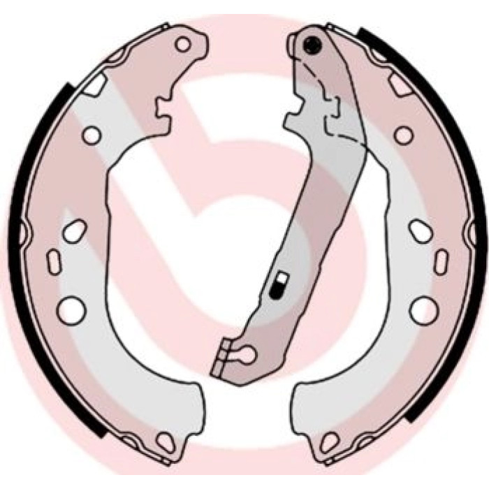 Brembo S 24 534 Bremsbackensatz ESSENTIAL LINE Brembo S 24 534 Bremsbackensatz ESSENTIAL LINE