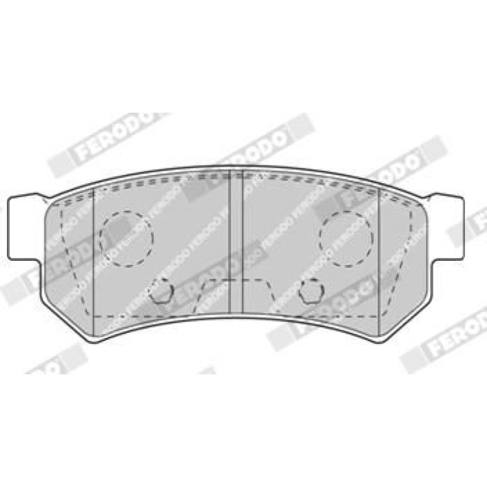 Ferodo FDB4295 Bremsbelagsatz, Scheibenbremse PREMIER ECO FRICTION Ferodo FDB4295 Bremsbelagsatz, Scheibenbremse PREMIER ECO FRICTION