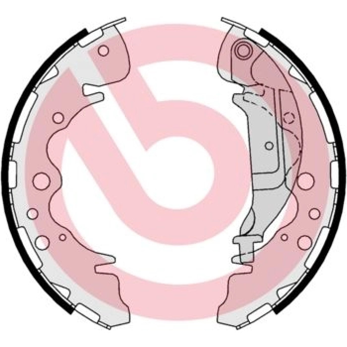 Brembo S 30 535 Bremsbackensatz ESSENTIAL LINE Brembo S 30 535 Bremsbackensatz ESSENTIAL LINE