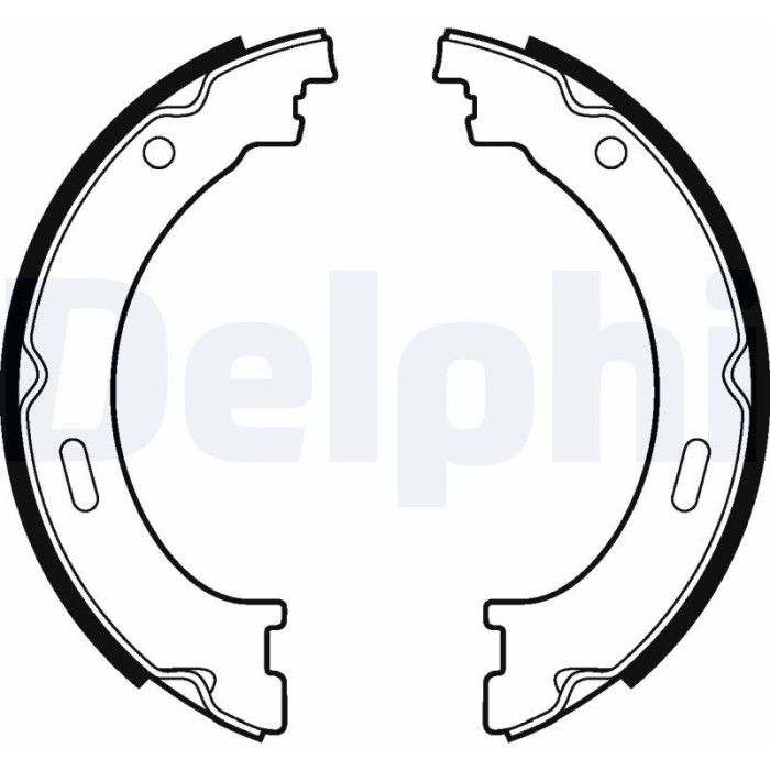 Delphi LS2041 Bremsbackensatz, Feststellbremse Delphi LS2041 Bremsbackensatz, Feststellbremse