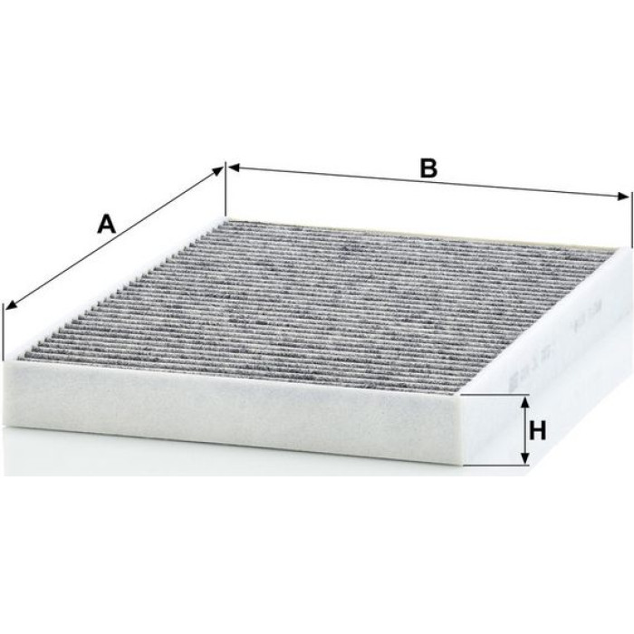 MANN-FILTER CUK 31 003 Innenraumfilter, Aktivkohlefilter