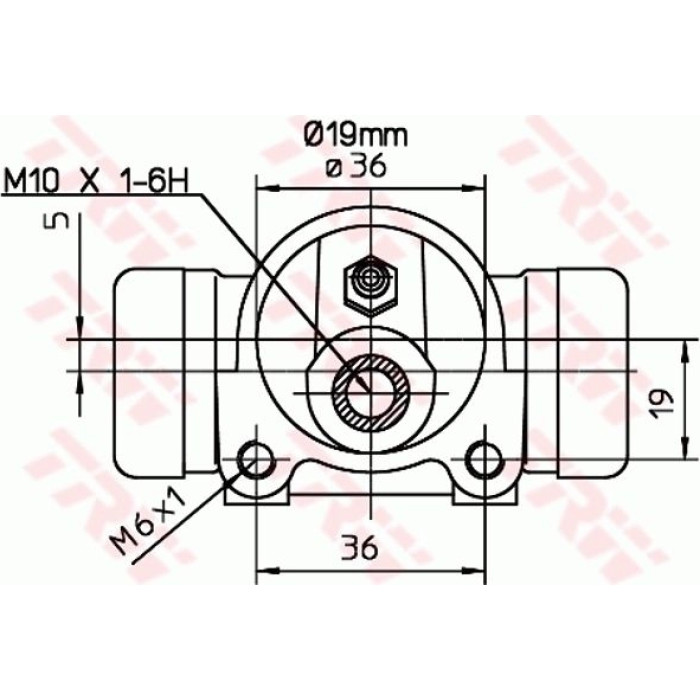 TRW BWD326 Radbremszylinder