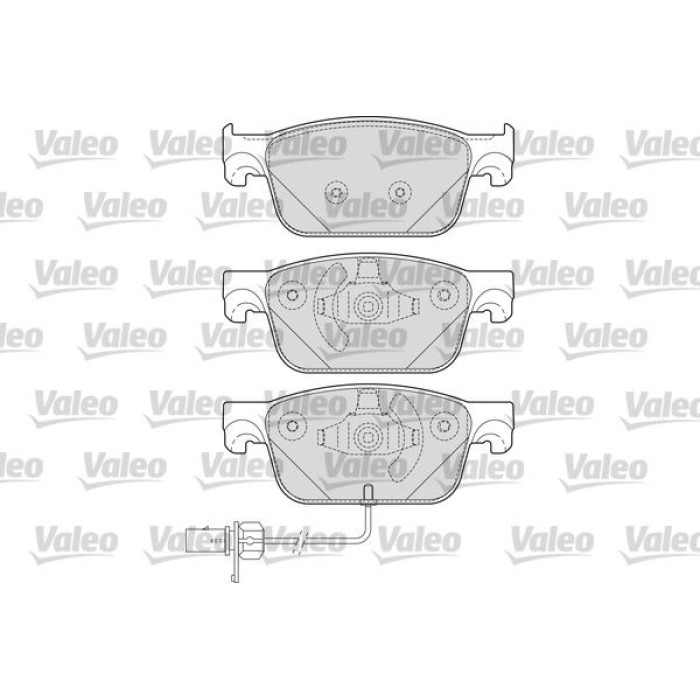 Valeo 601693 Bremsbelagsatz, Scheibenbremse Valeo 601693 Bremsbelagsatz, Scheibenbremse