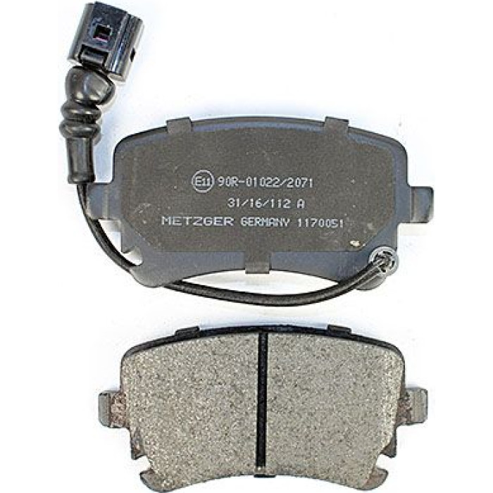 Bremsbelagsatz, Scheibenbremse 1170051 Bremsbelagsatz, Scheibenbremse 1170051