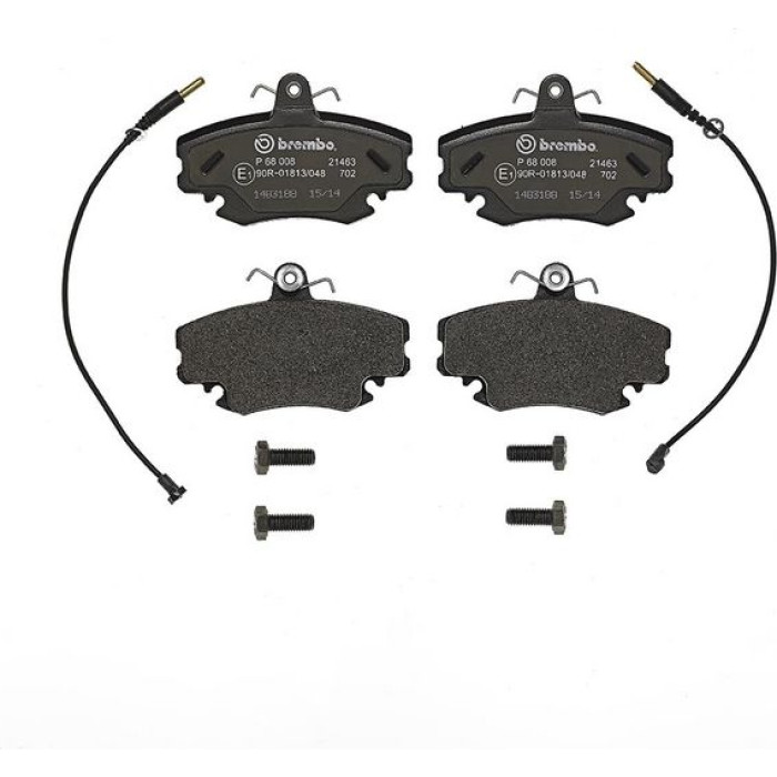 Brembo P 68 008 Bremsbelagsatz, Scheibenbremse PRIME LINE Brembo P 68 008 Bremsbelagsatz, Scheibenbremse PRIME LINE
