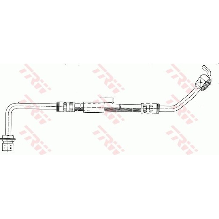 TRW PHD249 Bremsschlauch TRW PHD249 Bremsschlauch