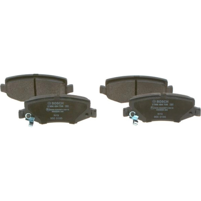 BOSCH 0 986 494 706 Bremsbelagsatz, Scheibenbremse BOSCH 0 986 494 706 Bremsbelagsatz, Scheibenbremse