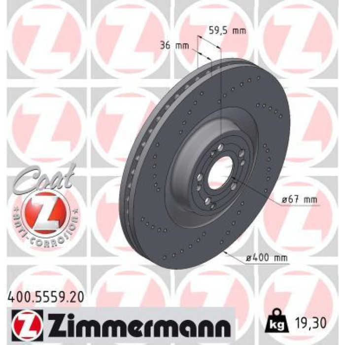 Bremsscheibe 400.5559.20