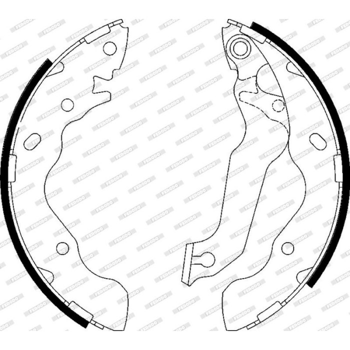Ferodo FSB607 Bremsbackensatz PREMIER