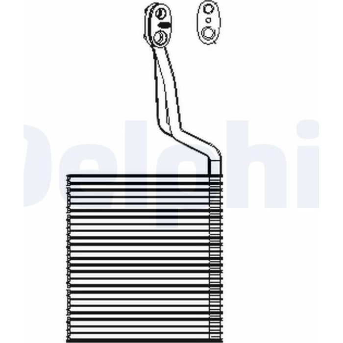 Delphi TSP0525196 Verdampfer, Klimaanlage Delphi TSP0525196 Verdampfer, Klimaanlage