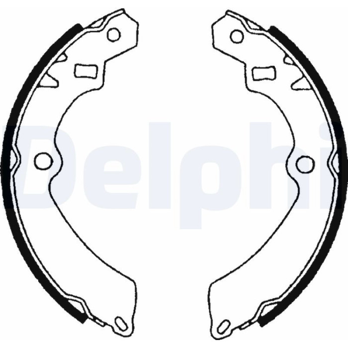 Delphi LS1599 Bremsbackensatz