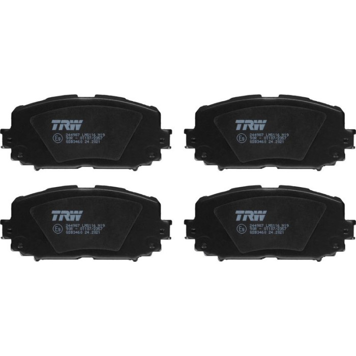 TRW GDB3460 Bremsbelagsatz, Scheibenbremse TRW GDB3460 Bremsbelagsatz, Scheibenbremse