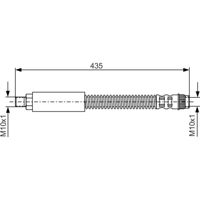 BOSCH 1 987 476 905 Bremsschlauch