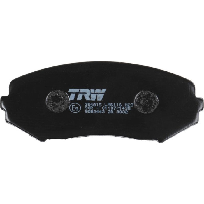 TRW GDB3443 Bremsbelagsatz, Scheibenbremse COTEC TRW GDB3443 Bremsbelagsatz, Scheibenbremse COTEC
