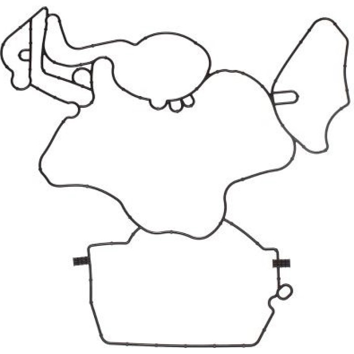 Elring 122.472 Dichtung, Gehäusedeckel (Kurbelgehäuse) Elring 122.472 Dichtung, Gehäusedeckel (Kurbelgehäuse)
