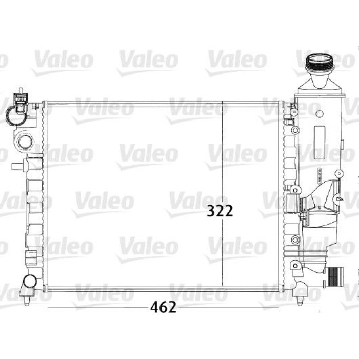 Valeo 731498 Kühler, Motorkühlung Valeo 731498 Kühler, Motorkühlung