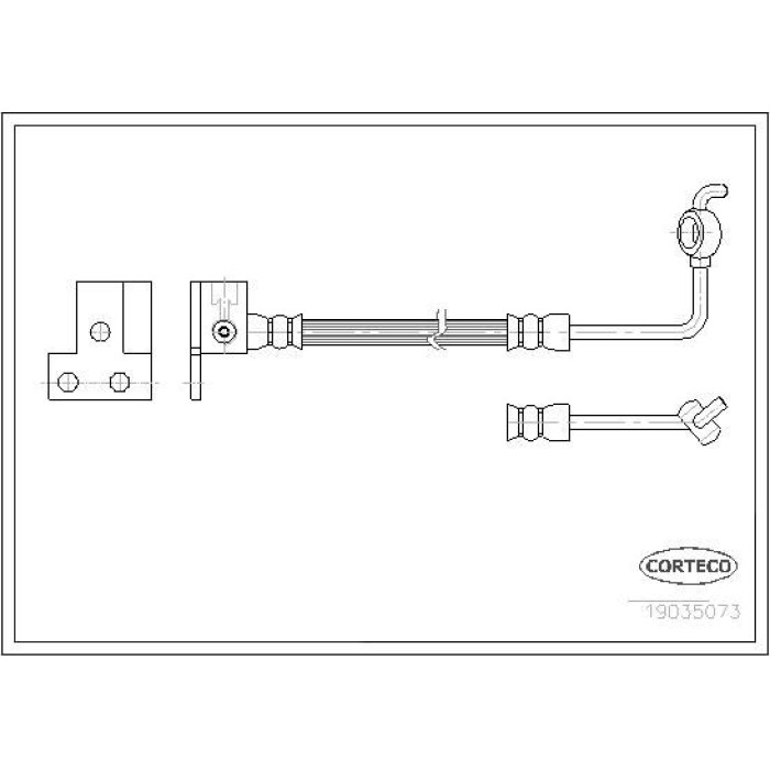 Corteco 19035073 Bremsschlauch