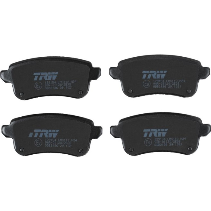 TRW GDB2136 Bremsbelagsatz, Scheibenbremse TRW GDB2136 Bremsbelagsatz, Scheibenbremse