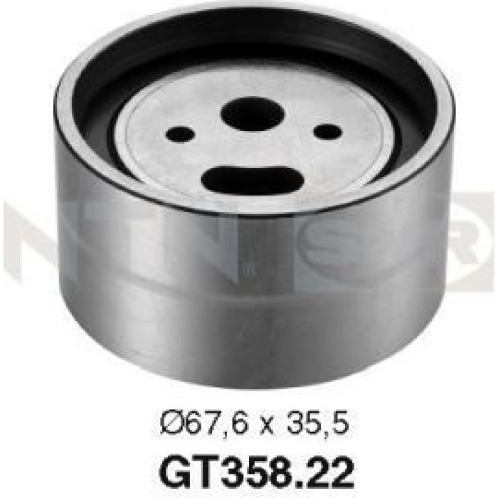 NTN-SNR GT358.22 Spannrolle, Zahnriemen NTN-SNR GT358.22 Spannrolle, Zahnriemen