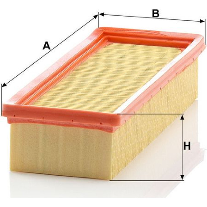 MANN-FILTER C 2341 Luftfilter MANN-FILTER C 2341 Luftfilter