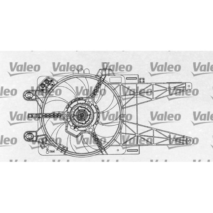 Valeo 698763 Lüfter, Motorkühlung Valeo 698763 Lüfter, Motorkühlung