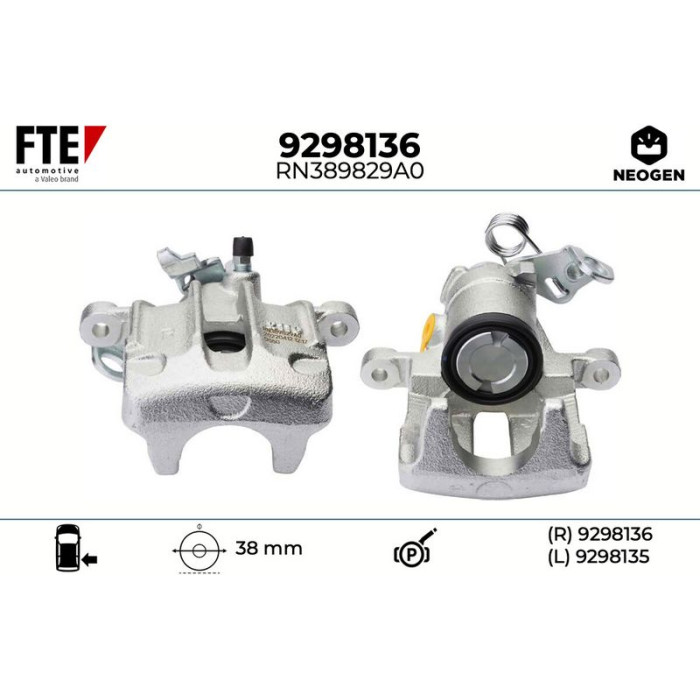 FTE 9298136 Bremssattel NEOGEN FTE 9298136 Bremssattel NEOGEN