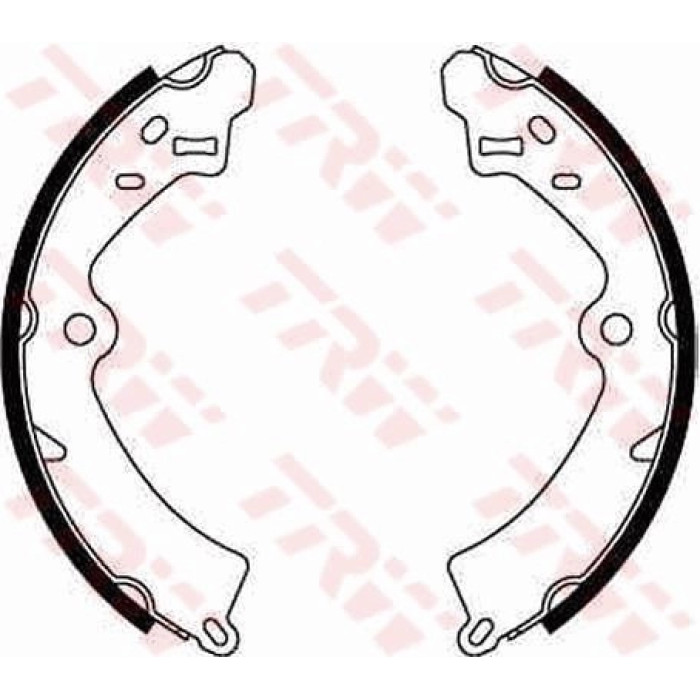 TRW GS8278 Bremsbackensatz TRW GS8278 Bremsbackensatz