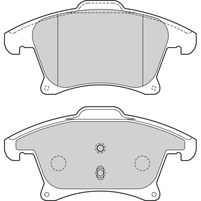 Valeo 302717 Bremsbelagsatz, Scheibenbremse ESSENTIAL