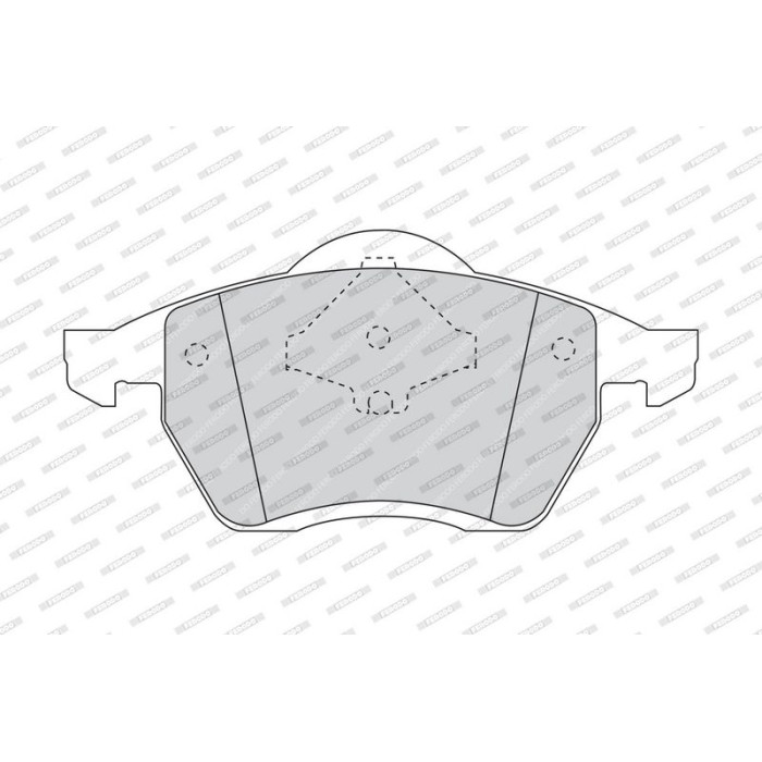 Ferodo FDB1055 Bremsbelagsatz, Scheibenbremse PREMIER ECO FRICTION Ferodo FDB1055 Bremsbelagsatz, Scheibenbremse PREMIER ECO FRICTION