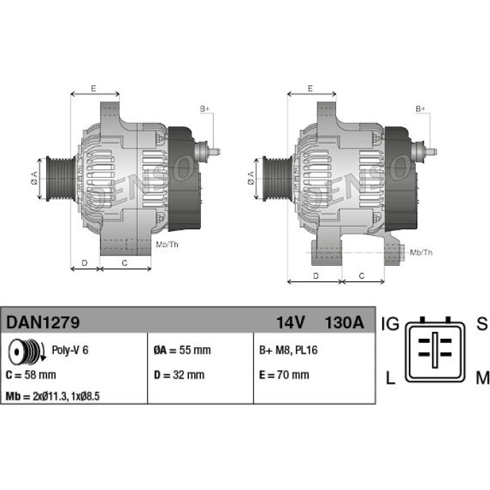 Generator DAN1279