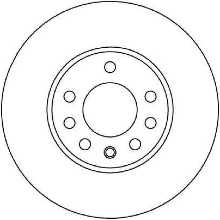 TRW DF4048 Bremsscheibe