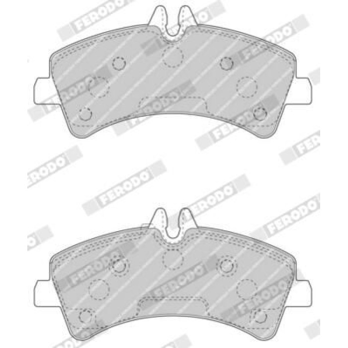 Ferodo FVR4429 Bremsbelagsatz, Scheibenbremse PREMIER ECO FRICTION Ferodo FVR4429 Bremsbelagsatz, Scheibenbremse PREMIER ECO FRICTION
